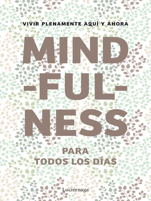 Title details for Mindfulness para todos los días by AA. VV. - Available